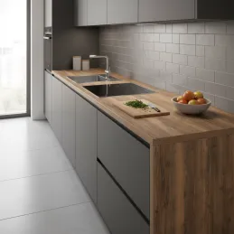 Radna ploča EGGER Dub Halifax Olovo (Ravna ABS Rub) / H3176/ST37