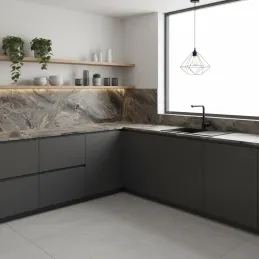 Radna ploča EGGER Mramor Cipollino siva / F093/ST15