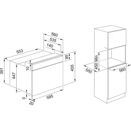 Ugradbena pećnica FRANKE MYTHOS FMY 45 MW BK