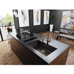 Odsavač pare s indukcijskom pločom za kuhanje FMY 8391 HI / Crna