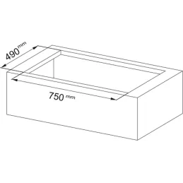 Odsavač pare s indukcijskom pločom za kuhanje FMY 8391 HI / Crna