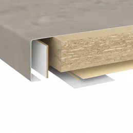 Radna ploča EGGER Chromix Srebrni / F638