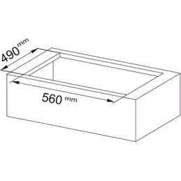 Odsavač pare s indukcijskom pločom za kuhanje FSM 7081 HI / Crna