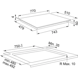 Indukcijska ploča za kuhanje FRANKE Smart FMA 804 I F BK
