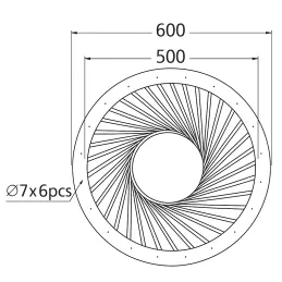 Stolna konstrukcija METRIX / Crna mat