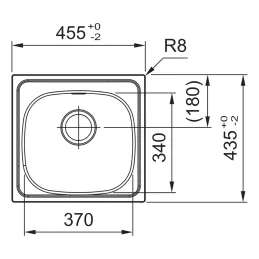 Nerezni sudoper Franke SRX 110-50