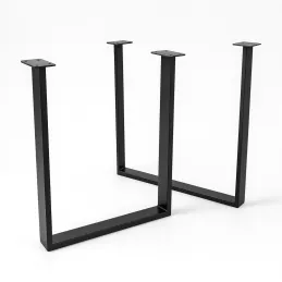 Noge za stol PRIMA / Crna mat