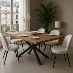 Stolna konstrukcija LAGOS / Crna mat