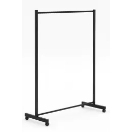 Stalak za garderobu STAND / Crna mat