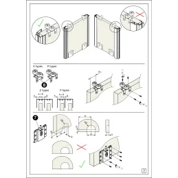 Ručka za klizna vrata MAXX SIGMA 18 / Crna mat