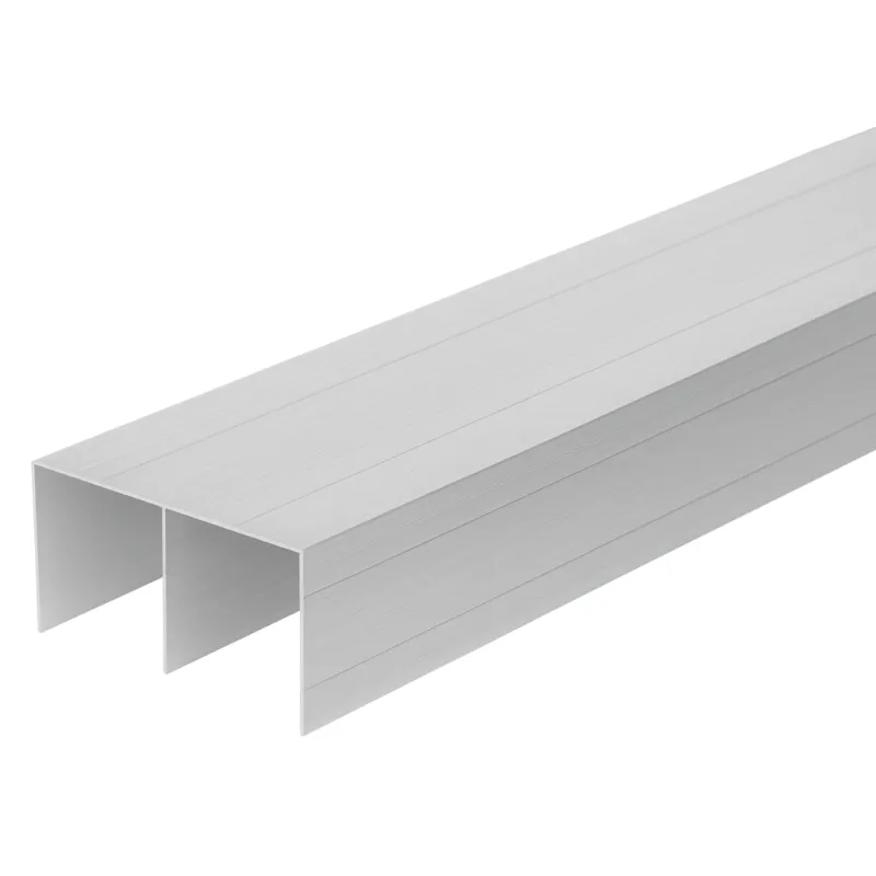 Gornja dvostruka tračnica MAXX / Aluminij