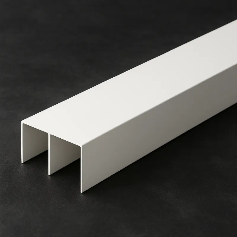 Gornja dvostruka tračnica MAXX / Mat bijela