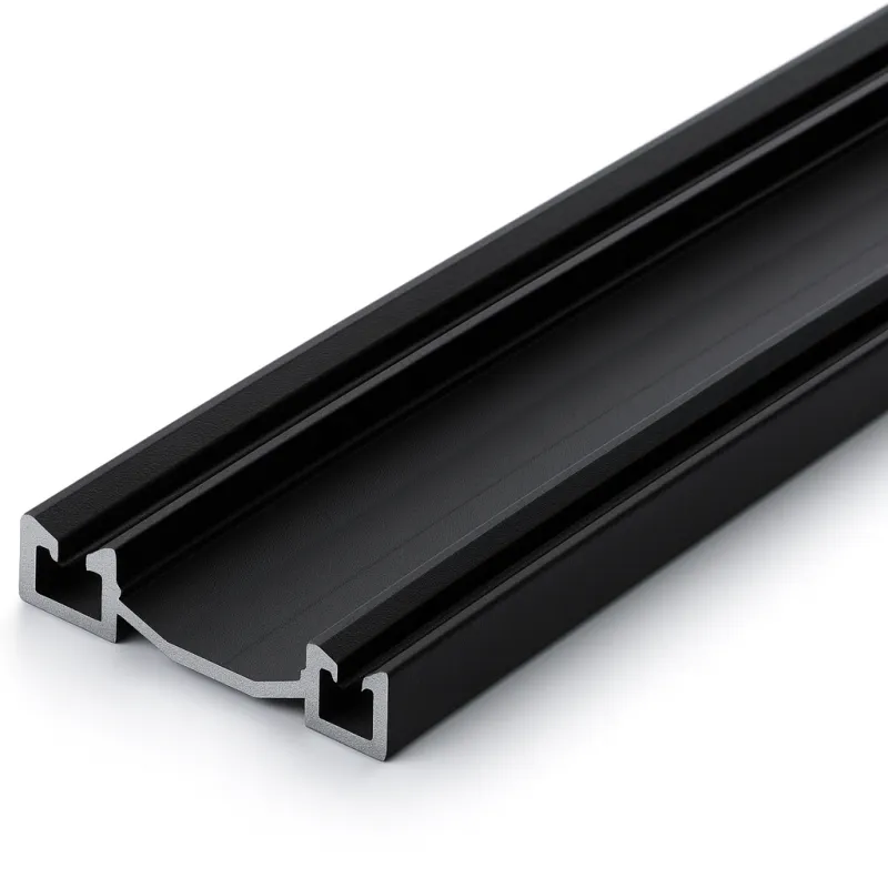 Donja dvostruka tračnica MAXX / Crna mat