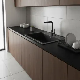 Radna ploča EGGER Crna / U999 ST78