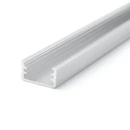 Hlinijska letvica MAXX za LED rasvjetu s mliječnim pokrovom / Aluminij