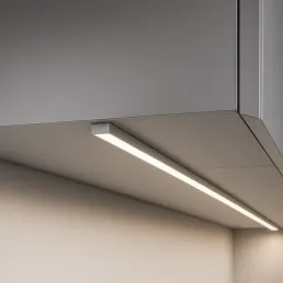 Hlinijska letvica MAXX za LED rasvjetu s prozirnim pokrovom / Aluminij