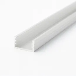 Aluminijska letvica MAXX za LED rasvjetu s mliječnim pokrovom / Bijela mat