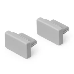 Set završetaka 2 kom za LED profil MAXX / Siva
