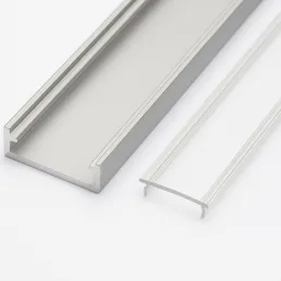 Aluminijska letvica ANIMA LL-01 za LED rasvjetu s poklopcem