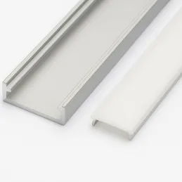 Aluminijska letvica ANIMA LL-01 za LED rasvjetu s poklopcem