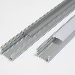 Aluminijska letvica ANIMA LL-01 za LED rasvjetu s poklopcem