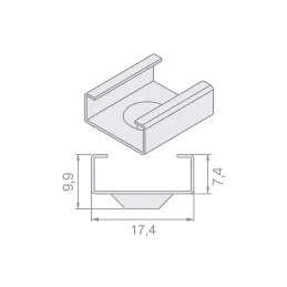 Nosilac profila ANIMA LL-01 / Ne hrđajući čelik
