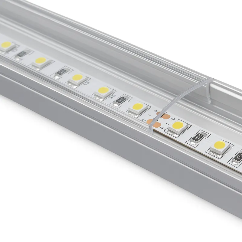 Pokrovna letva za LED profil ANIMA / Transparentna