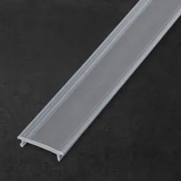Pokrovna letva za LED profil ANIMA / Transparentna