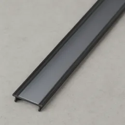 Pokrovna letvica za LED profil ANIMA / Crna