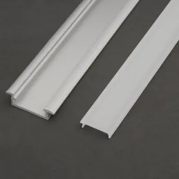 Aluminijska letvica ANIMA LL-03 za LED rasvjetu s poklopcem / Aluminij