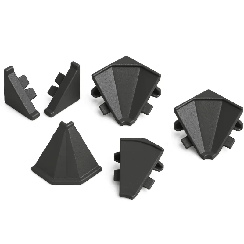 Set završetaka za brtvenu letvicu KRONOSPAN / Antracit