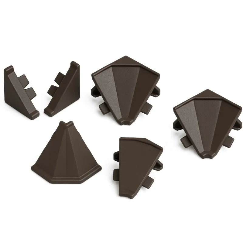 Set završetaka za brtvenu letvicu KRONOSPAN / Tamno smeđa