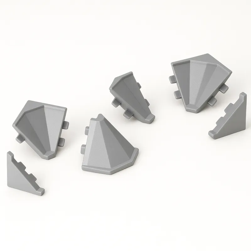 Set završetaka za brtvenu letvicu KRONOSPAN / Siva