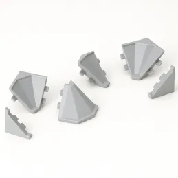 Set završetaka za brtvenu letvicu KRONOSPAN / Svijetlosiva