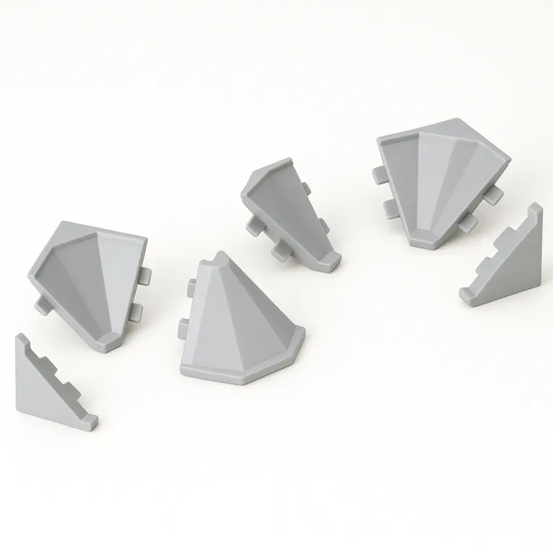 Set završetaka za brtvenu letvicu KRONOSPAN / Svijetlosiva