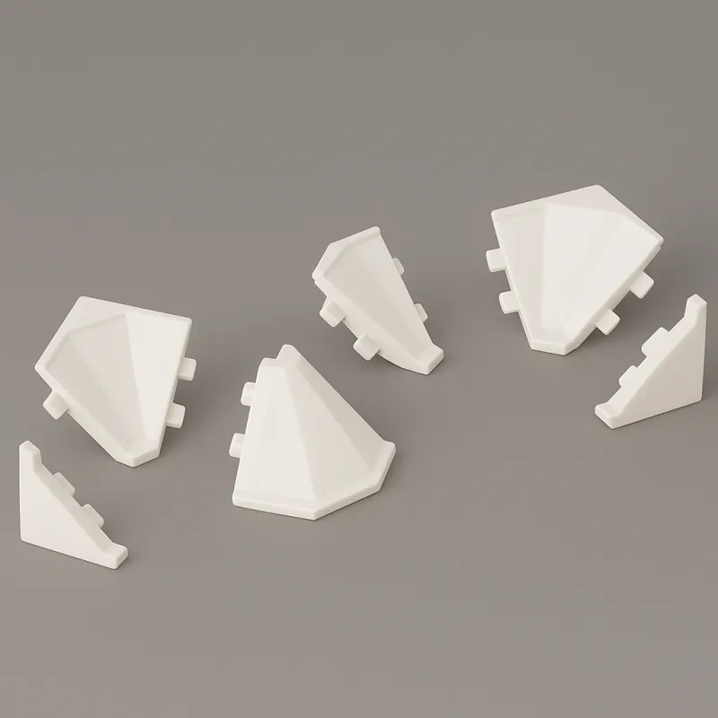 Set završetaka za brtvenu letvicu KRONOSPAN / Bijela