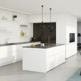 Vrata za namještaj SENOSAN visok sjaj / Bijela sjajna SCR 1982