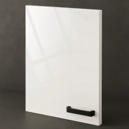 Vrata za namještaj SENOSAN visok sjaj / Bijela sjajna SCR 1982