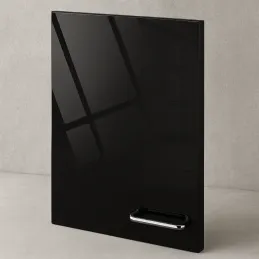 Vrata za namještaj SENOSAN visoki sjaj / Crna SCR 8421