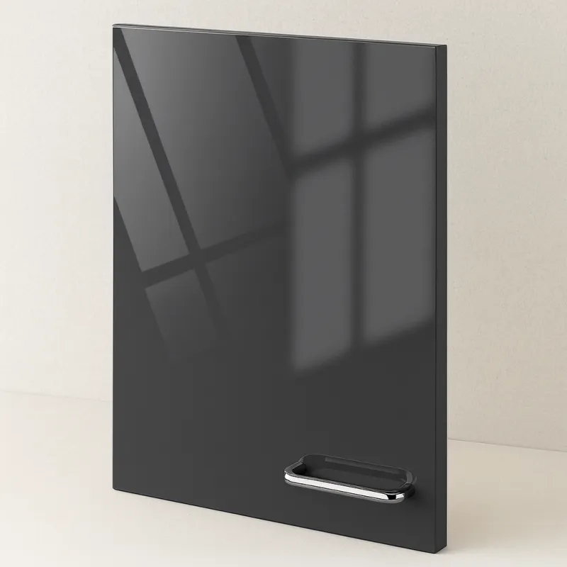 Vrata za namještaj SENOSAN visoki sjaj / Tamnosiva SCR 85382