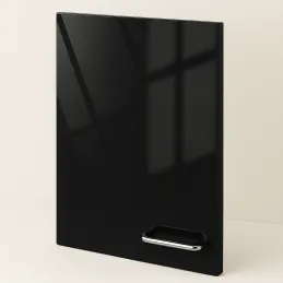 Vrata za namještaj SENOSAN visok sjaj / Crna metalik SCR 8427