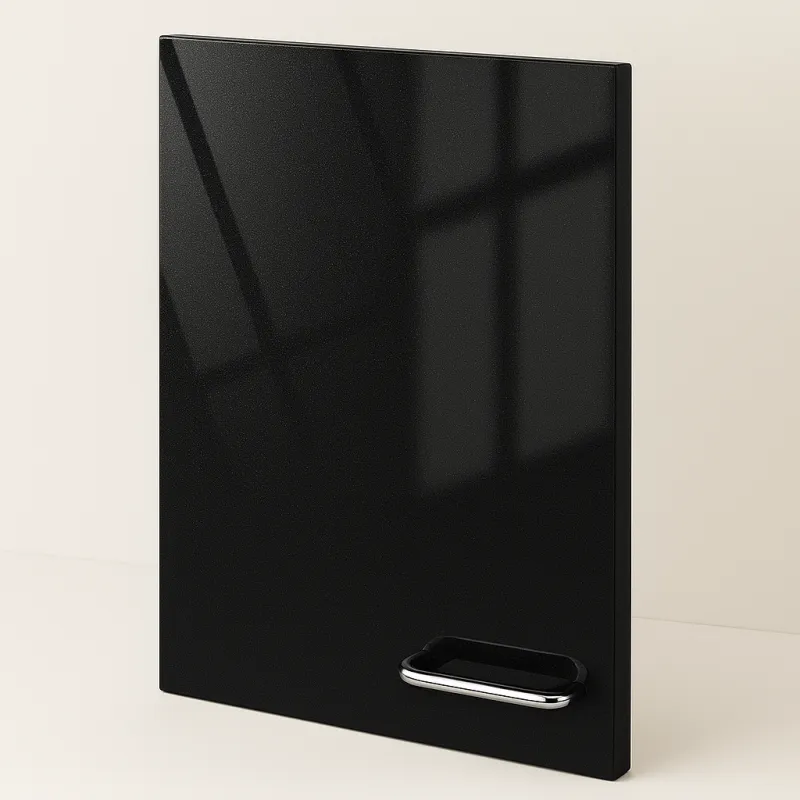 Vrata za namještaj SENOSAN visok sjaj / Crna metalik SCR 8427