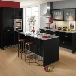 Vrata za namještaj SENOSAN visok sjaj / Crna metalik SCR 8427