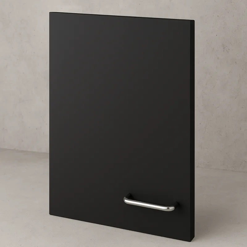 Vrata za namještaj SENOSAN super mat / Crna SCR 8421