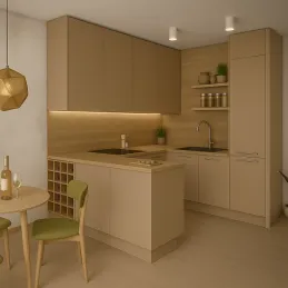 Vrata za namještaj SENOSAN super mat / Cappuccino 7498 SCR