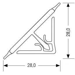 BrTvskA trAka KRONOSPAN K029 SU / Lino Blok Drvo