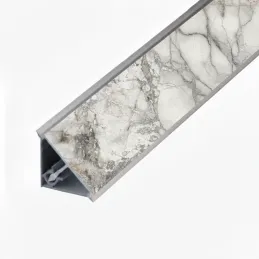 Tesnička letvica KRONOSPAN Mramor Iceberg Bijeli / K552