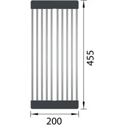 Kamené sudoper Blanco ADIRA 45 S s ekscentrom / Antracit
