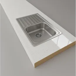 Radna ploča KRONOSPAN Andromeda Bijela sjajna / K217 GG