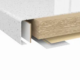 Radna ploča KRONOSPAN Andromeda Bijela sjajna / K217 GG